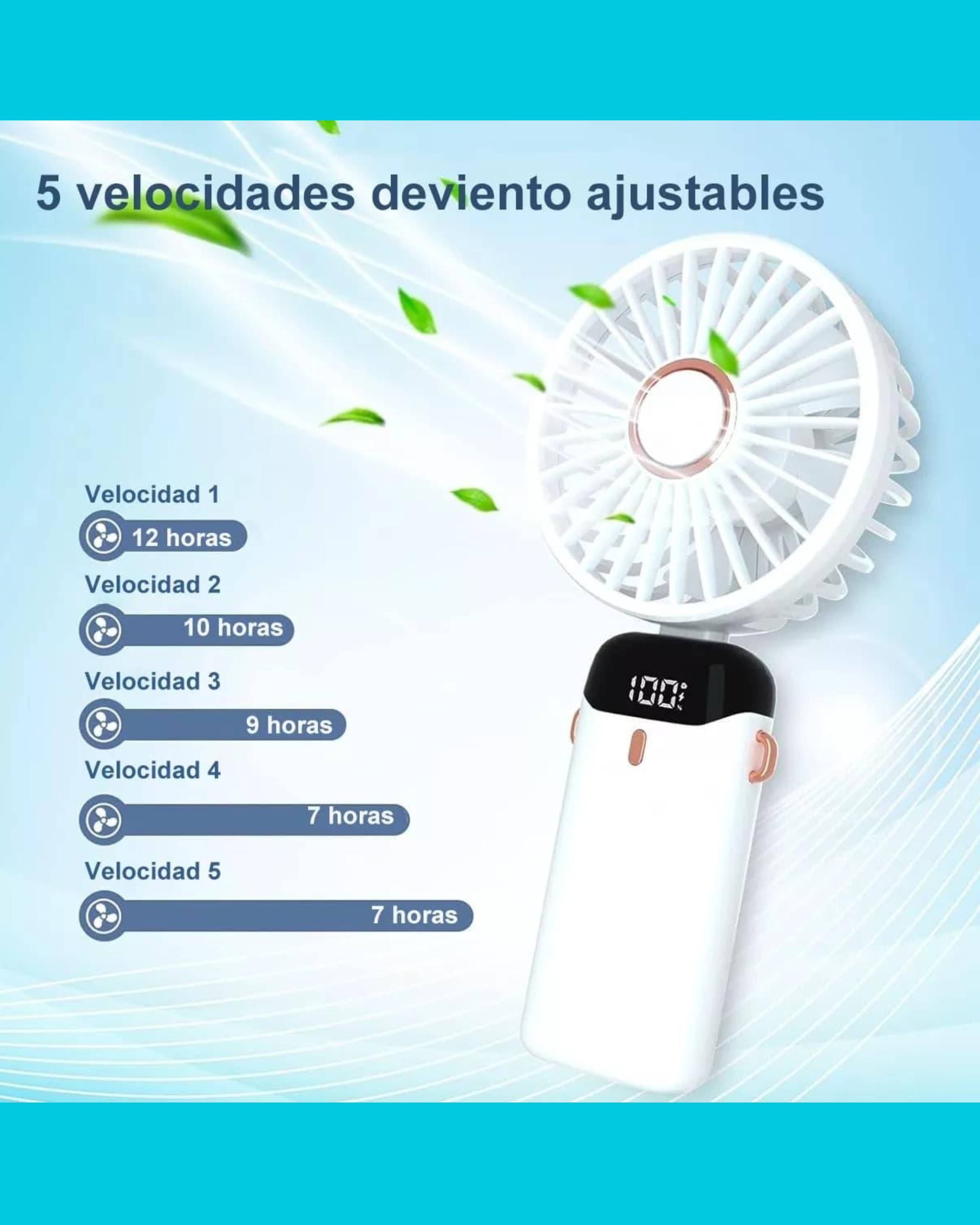 Mini Ventilador Portatil